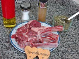 Fırında Soslu Kuzu Pirzola