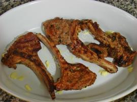 Fırında Soslu Kuzu Pirzola