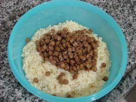 Mercimekli Arpa Şehriye Salatası