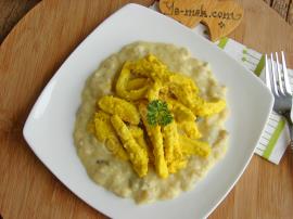 Zerdeçallı Tavuk Beğendi