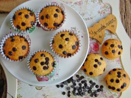 Damla Çikolatalı Sade Muffin