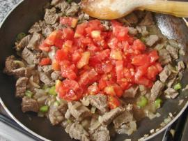 Etli Bostan Patlıcan Kebabı