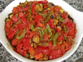 Fırında Kaşarlı Şakşuka