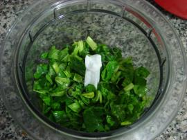 Ispanak Yatağında Et Sote