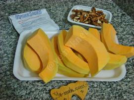 Krem Şantili Tatlı Bal Kabağı Püresi