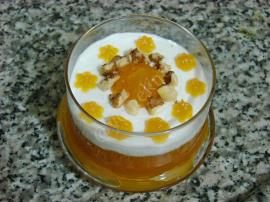 Krem Şantili Tatlı Bal Kabağı Püresi