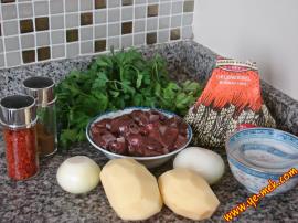 Patatesli Soğanlı Arnavut Ciğeri