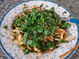 Patatesli Soğanlı Arnavut Ciğeri