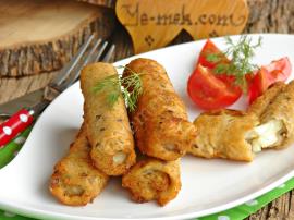 Peynirli Ekmek Ruloları