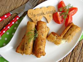 Peynirli Ekmek Ruloları