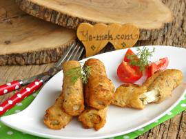 Peynirli Ekmek Ruloları