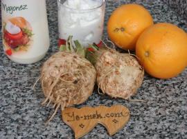 Portakal Kasesinde Kereviz Salatası