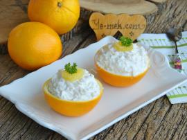 Portakal Kasesinde Kereviz Salatası