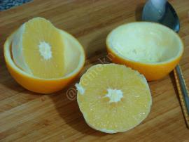 Portakal Kasesinde Kereviz Salatası