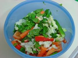 Karışık Doğrama Sebze Turşusu