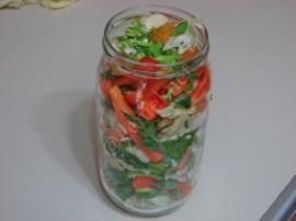 Karışık Doğrama Sebze Turşusu