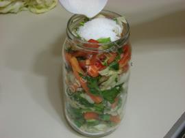 Karışık Doğrama Sebze Turşusu