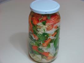 Karışık Doğrama Sebze Turşusu