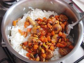 Kestaneli Saray Pilavı