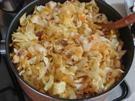 Kıymalı Kapuska Yemeği