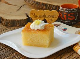 Limonlu Yoğurt Tatlısı