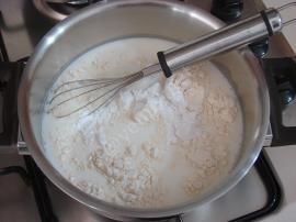 Gofretli Muhallebi Tatlısı