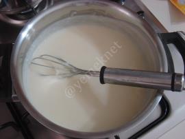 Gofretli Muhallebi Tatlısı