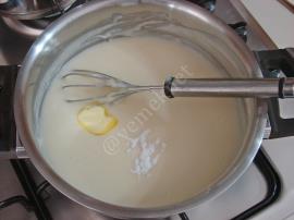 Gofretli Muhallebi Tatlısı