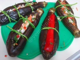 İçi Doldurulmuş Patlıcan Turşusu