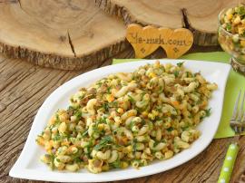 Mercimekli Makarna Salatası