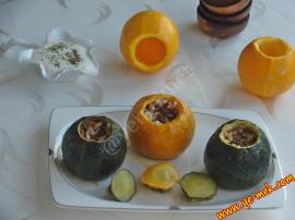 Şapkalı Kabak Dolması