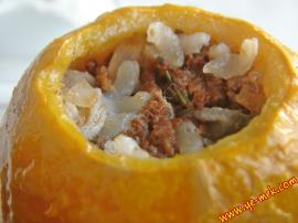 Şapkalı Kabak Dolması