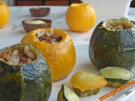 Şapkalı Kabak Dolması