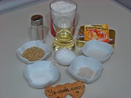Susamlı Tuzlu Kurabiye