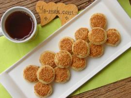 Susamlı Tuzlu Kurabiye