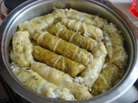 Zeytinyağlı Lahana Sarması