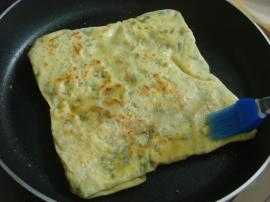 El Açması Peynirli Maydanozlu Gözleme