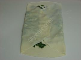 Ispanaklı Peynirli Gözleme (El Açması)