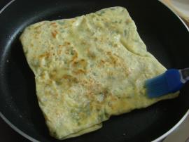 Ispanaklı Peynirli Gözleme (El Açması)