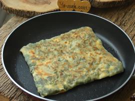 Ispanaklı Peynirli Gözleme (El Açması)