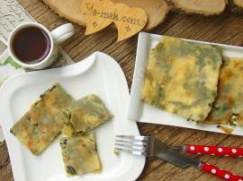 Ispanaklı Peynirli Gözleme (El Açması)