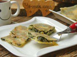 Ispanaklı Peynirli Gözleme (El Açması)