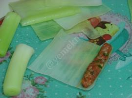 Etli Pırasa Dolması