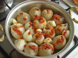 Etli Soğan Dolması