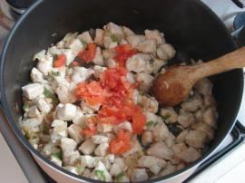 Fırında Kaşarlı Tavuk Yemeği