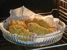 Fırında Mısır Gevrekli Tavuk Baget