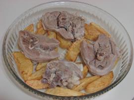 Fırında Patatesli Et Yemeği