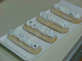 Hindistan Cevizli Kedi Dili Ekler Pasta