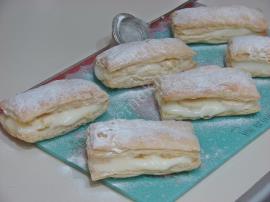 Muzlu Kremalı Milföy Dilimleri