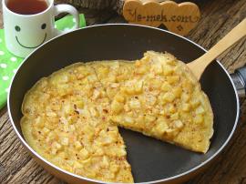 Patatesli Omlet